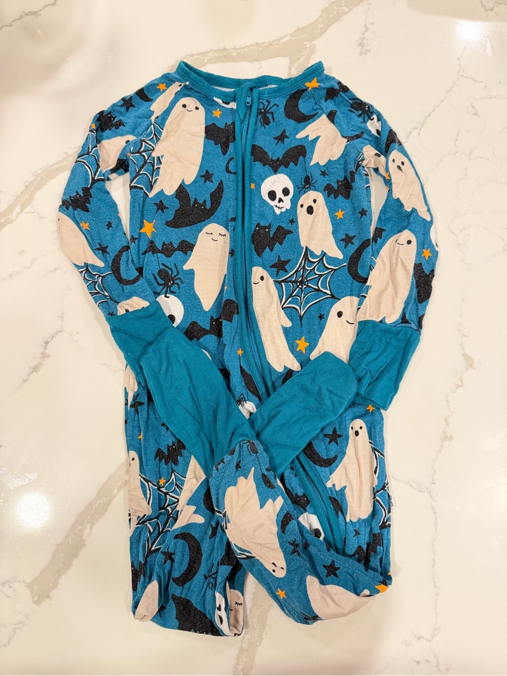 Little Sleepies Ghost Halloween Onesie Pajamas